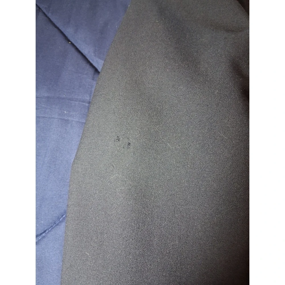 Jos. A. Bank Mens Navy Blue Wool Blazer Gold Crest Buttons Sport Coat
